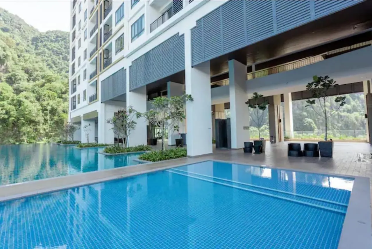 Hotspring Suite 1610 @ Sunway Onsen Neighbour Of Lost World Of Tambun With Theme Park View For 8 Pax 怡保 马来西亚