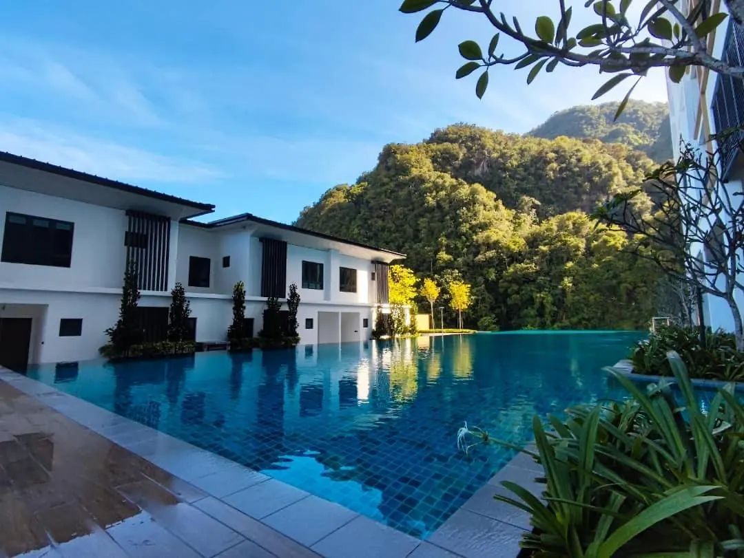 Hotspring Suite 1610 @ Sunway Onsen Neighbour Of Lost World Of Tambun With Theme Park View For 8 Pax 怡保
